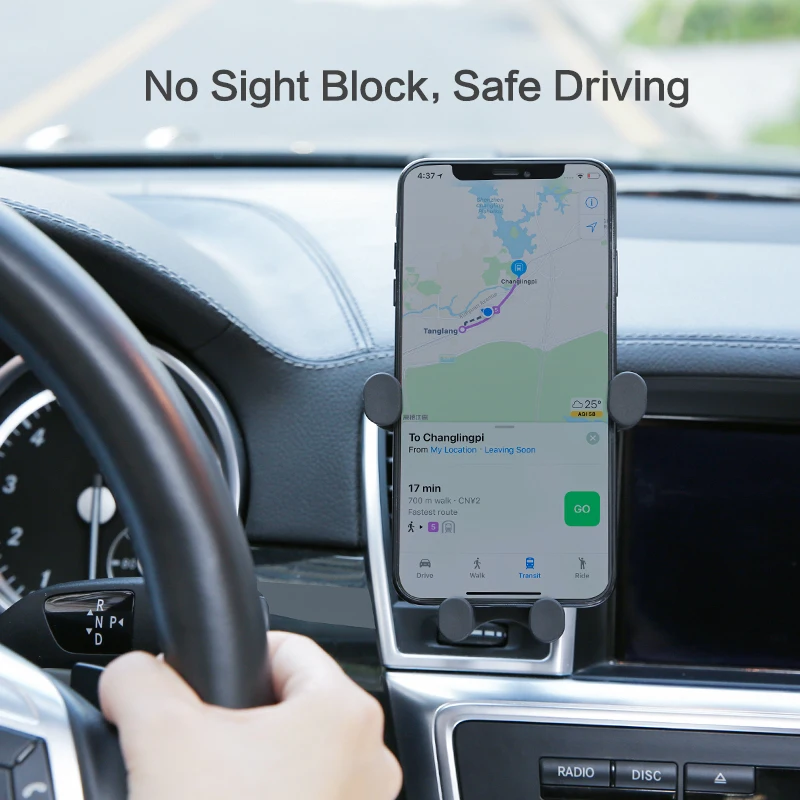  FLOVEME Schwerkraft Auto Telefon Halter Für iPhone 11 XR 7XS Max Air Vent Halterung Auto Halter Für