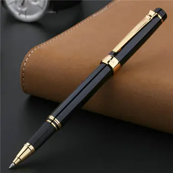

Picasso 917 Rollerball Pen Gloss black Stationery School&Office Supplies Calligraphy Practice Writing Pen,original box choice