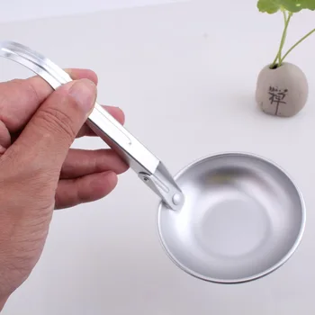 

Folding Ladle Spoon Soup Aluminium Alloy Ultralight Weight Outdoor Camping Survival Travel Picnic Sets Cooking Spoon Tableware