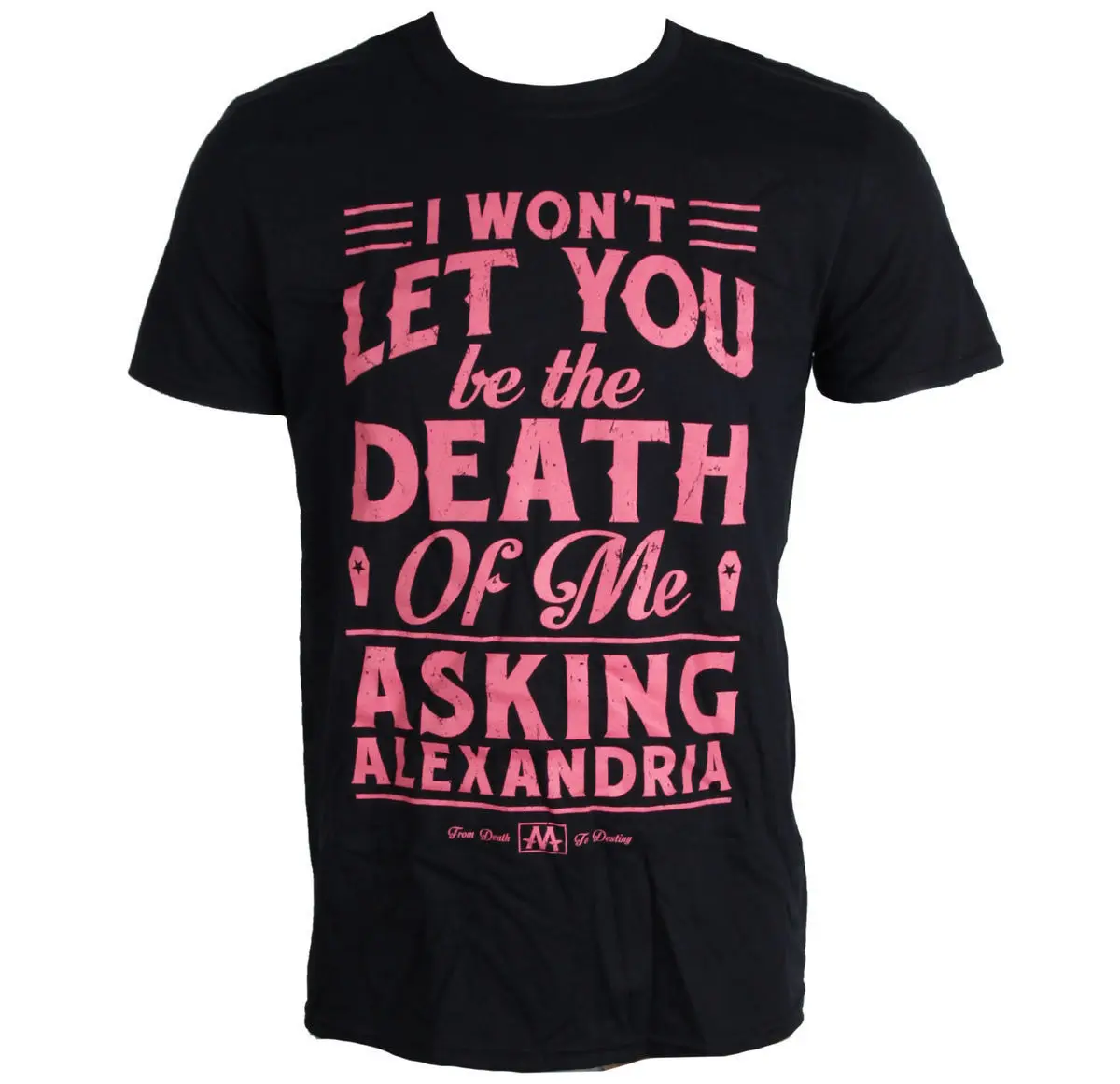 Футболка Herren ask Александрия-Death Of Me-BLK-LIVE NATION-XL модный короткий рукав | Мужская