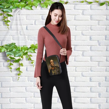 

CROWDALE 2020 Customize Women Crossbody Bag Film star printing Shoulder bag Portability Messenger Bag 23x17x5cm