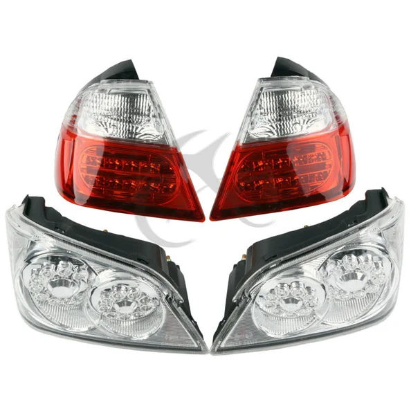 

Tail Light Trunk & Lower LED Brake Turn Signals For Honda GoldWind GL1800 2006-2011