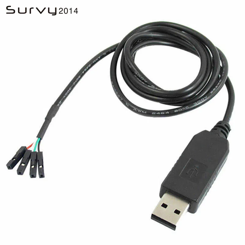 PL2303 PL2303HX USB к UART ttl кабельный модуль 4p 4 Pin RS232 конвертер последовательный адаптер Кабельный модуль PL2303HX конвертер