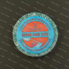 Extraordinarily Water-proof 3 Yards Super Hair Tape In Human Hair Extensions Silicone Glue T034