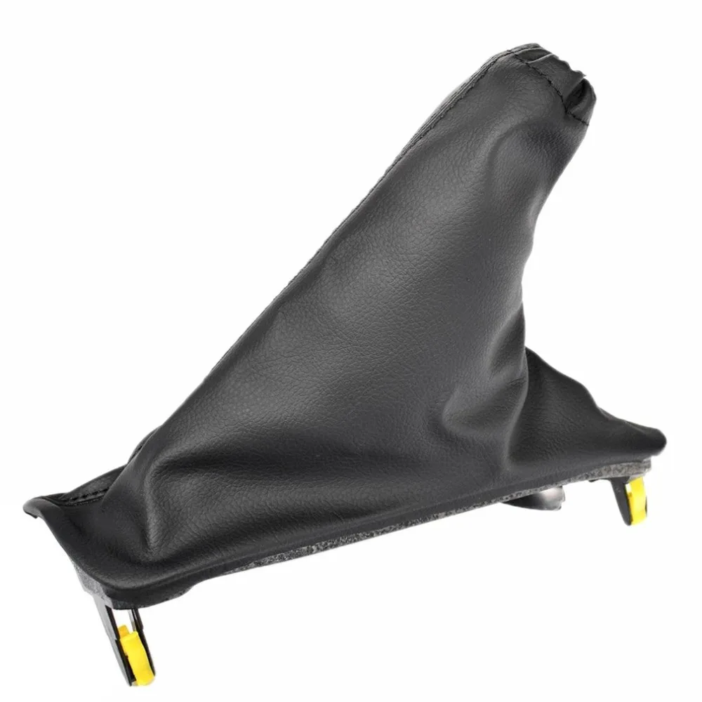 

Handbrake Cover Black PU Leather Hand Brake Boot Dustproof for Ford Falcon FG FG-X 2008-2018 BG2A837A1S Car Styling