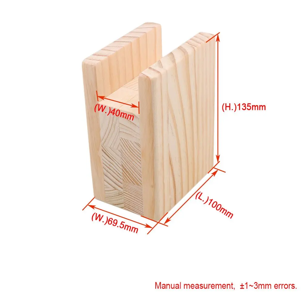 1 шт. 10x7x13,5 см деревянный стол кровать стояк Лифт мебельный подъемник для хранения 4 см канавки ноги до 10 см подъема