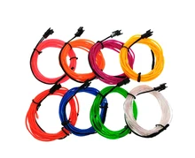 Neon Light Dance Party Decor Lamp Flexible EL Wire TV lights Rope Tube Waterproof LED Strip
