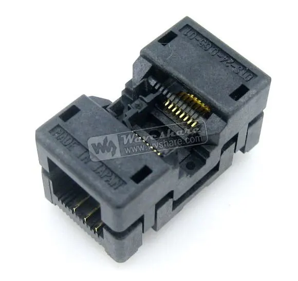 OTS-16(24)-0.65-01 SSOP16 TSSOP16 Enplas IC Test Burn-in Socket Programming Adapter 0.65mm Pitch 4.4mm Width