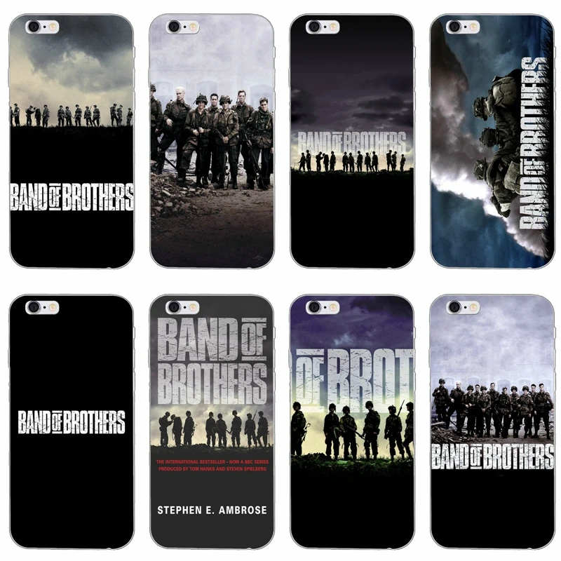 

Band of Brothers Soft phone case For Samsung Galaxy J3 J4 J5 J6 J7 J8 A3 A5 A7 A8 A9 Plus Prime pro 2016 2017 2018