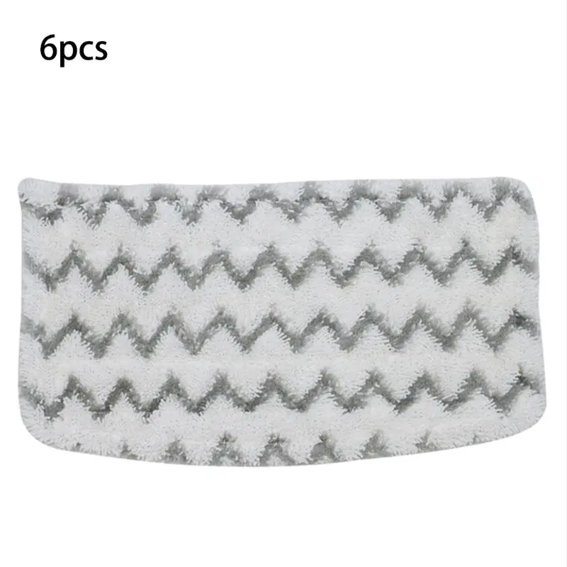 

6 Packs Dirt Grip Microfiber Pads Replacement for Shark Steam Mop /Washable/Reusable Compatible S1000/S1000A/S1000C/S1000WM/S100