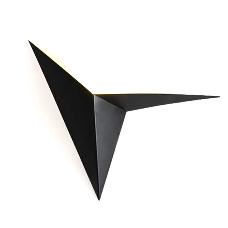 3W Led triangle wall lamp Nordic minimalist hotel aisle bedroom bedside background light AC85-265V | Освещение