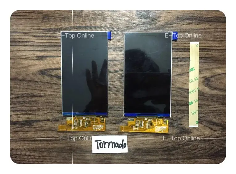 For Explay Tornado SmartPhone LCD Display Screen Not Touch screen Digitizer Sensor 3M Sticker free tracking