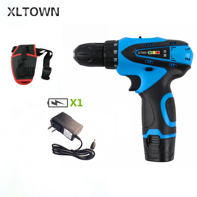 Xltown Новый 12 в бытовой положительный и Отрицательный Регулируемый перезаряжаемый