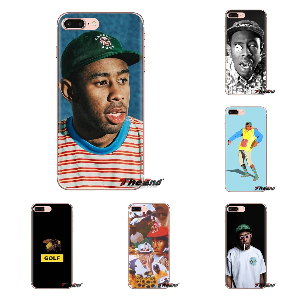 Tyler The Creator rapper для Sony Xperia Z Z1 Z2 Z3 Z5 compact M2 M4 M5 C4 E3 T3 XA Huawei Mate 7 8 Y3II прозрачные мягкие