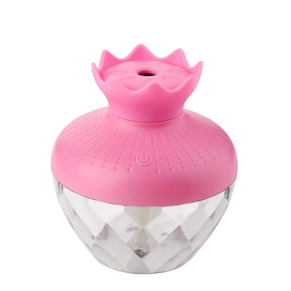 Mini USB Colorful Lotus Humidifier Household Vase Humidifier Luminous