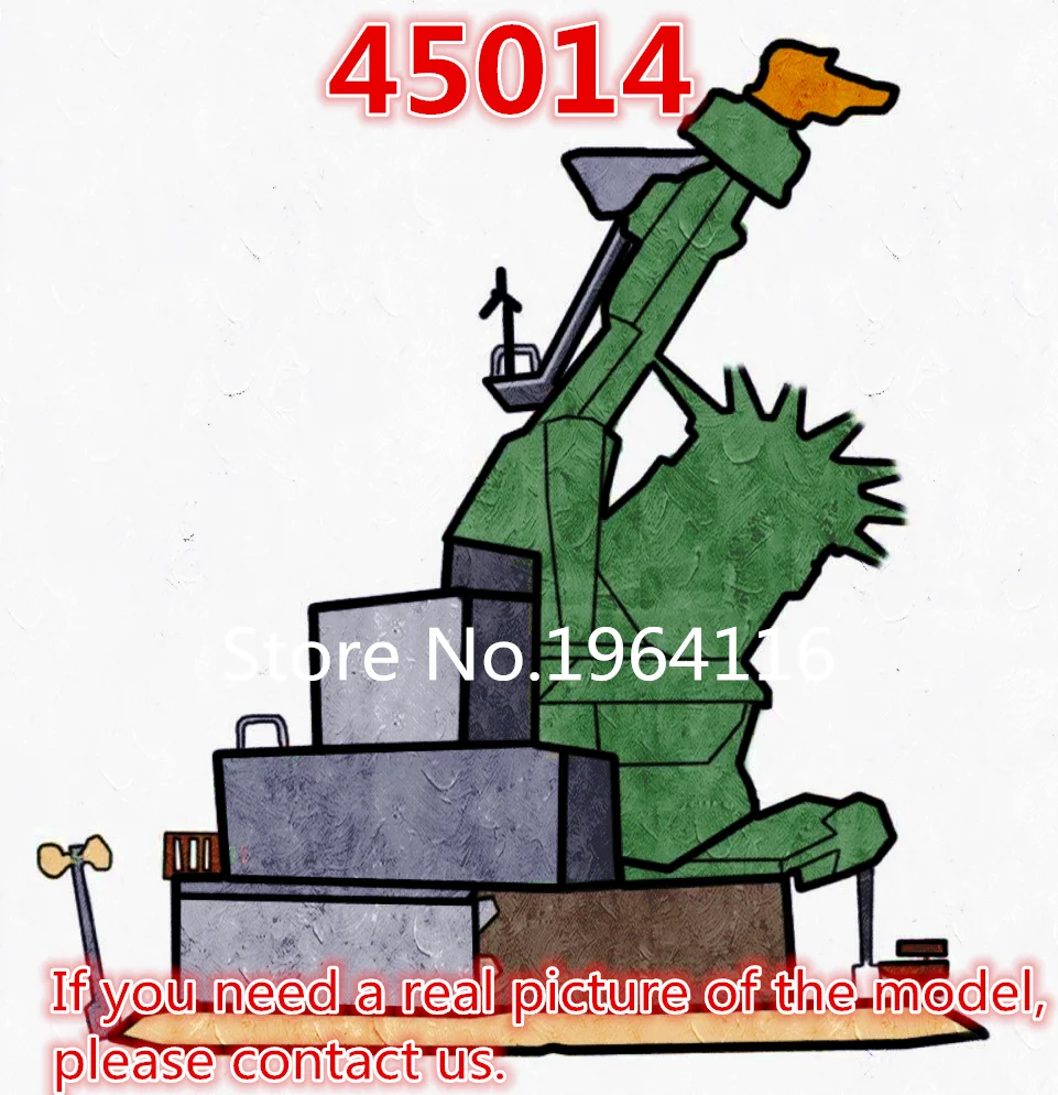 

New 45014 MOVIE series The Welcome to Apocalypseburg Model Building Blocks compatible 70840 classic Architecture Toys