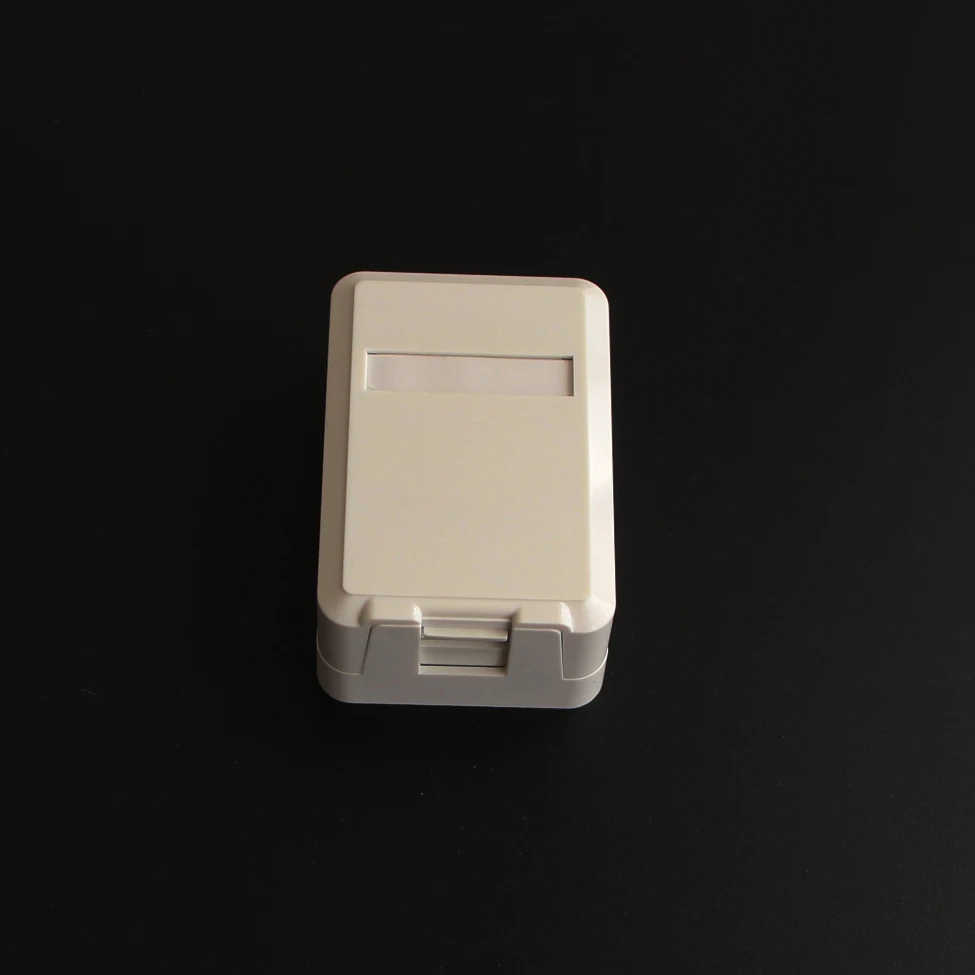 bilder für 5 Stück 1 Port Leere Oberfläche montiert Box für UTP, STP Cat 3, Cat 5e, Katze 6 Keystone Jack bilder für 5 Stück 1 Port Leere Oberfläche montiert Box für UTP, STP Cat 3, Cat 5e, Katze 6 Keystone Jack