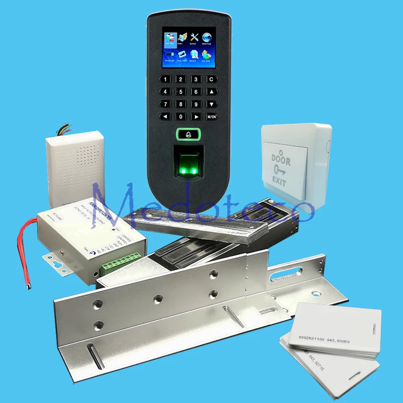 DIY Full Fingerprint Door Access Control System Kit Fingerprint &Card