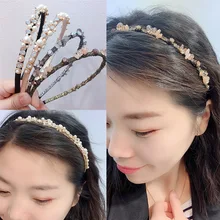 High Quality Classical Pearl Crystal Hair Accessories For Girls Hair Band Hair Bows Flower Crown Headbands For Women High Quality Classical Pearl Crystal Hair Accessories For Girls Hair Band Hair Bows Flower Crown Headbands For Women