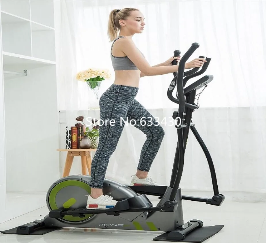 Эллиптический велосипед для внутреннего велоспорта, регулируемый велосипед для домашнего спортзала, тренировки, фитнеса с монитором сердечного ритма