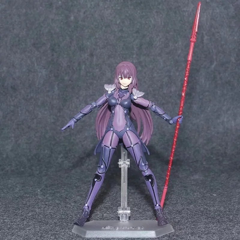 15 см аниме Fate/Grand для подвижные версия модели figma 381 Lancer ската действ T30|Игровые