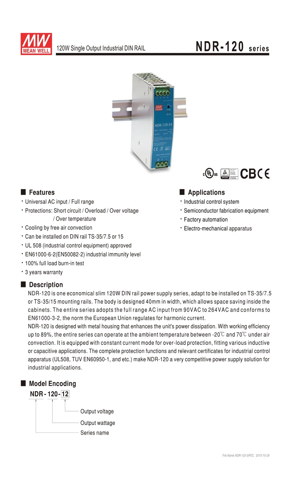 NDR-120-52