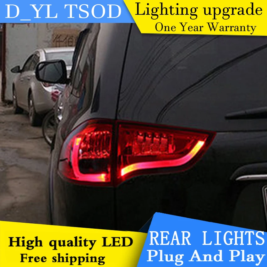 Автомобильный Стайлинг для Mitsubishi Pajero задние фары 2010-2013 Sport LED противотуманные 1