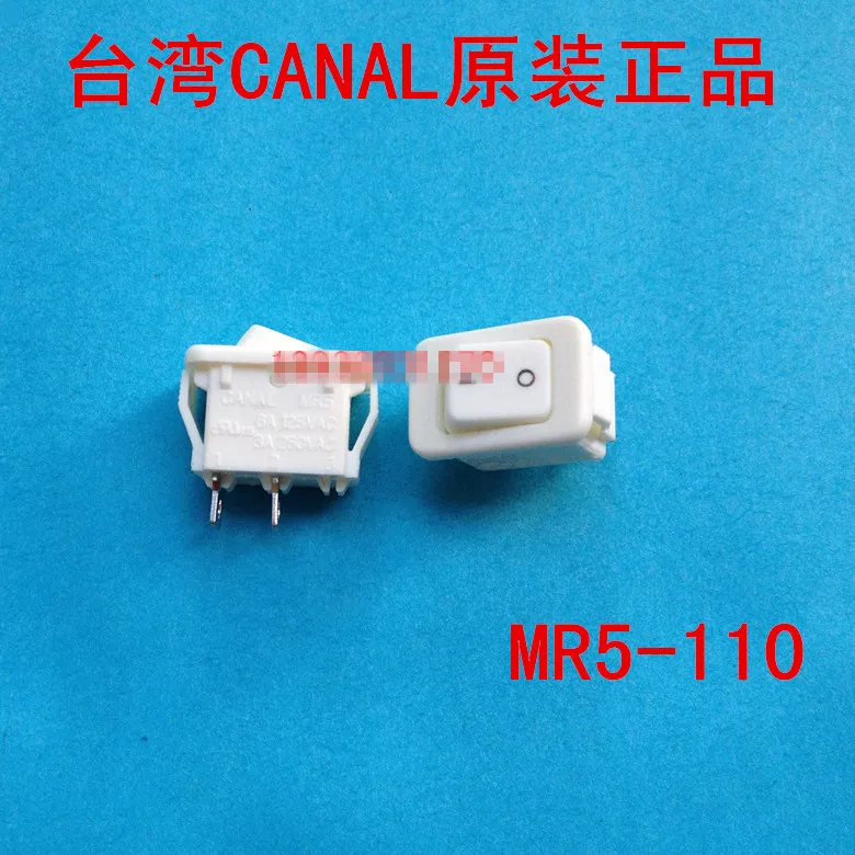 Original new 100% minimum rocker switch MR5-110 3A 250VAC 6A 125VAC white 2pin | Обустройство дома