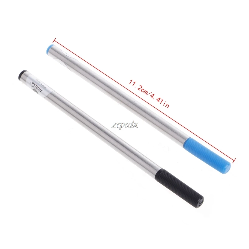 Jinhao, высокое качество, синие и черные чернила, Заправка для гелевой ручки-роллера, 0,7 мм, и Прямая поставка