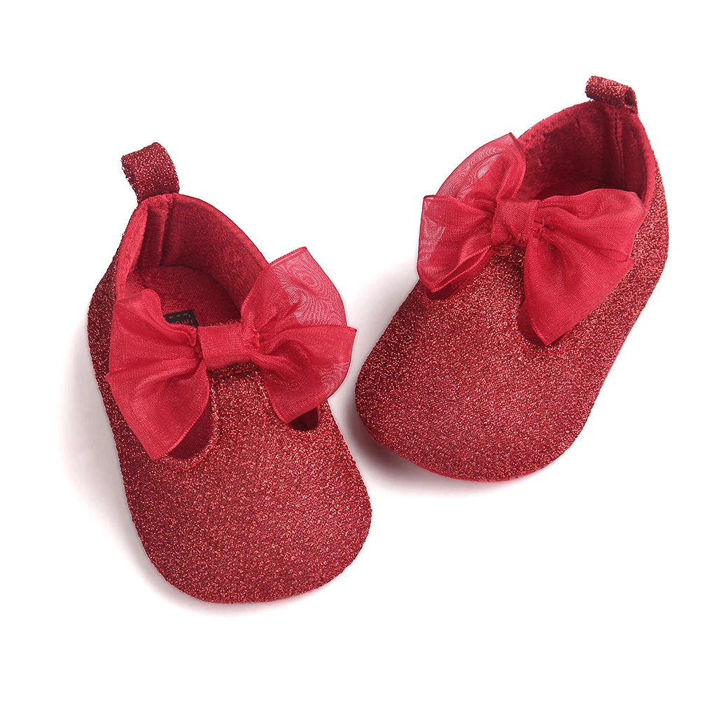 Baby Girl Newborn Shoes Dance Dress Pram Crib Shoe Baby Boy Girl Crib Shoes Newborn Infant Toddler Soft  Infant Toddler Soft