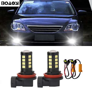 

2x 9006 HB4 LED canbus Bulbs Reflector Mirror Design For Fog Lights No Error For Volkswagen Golf 6 MK6 Scirocco T5 Transporter