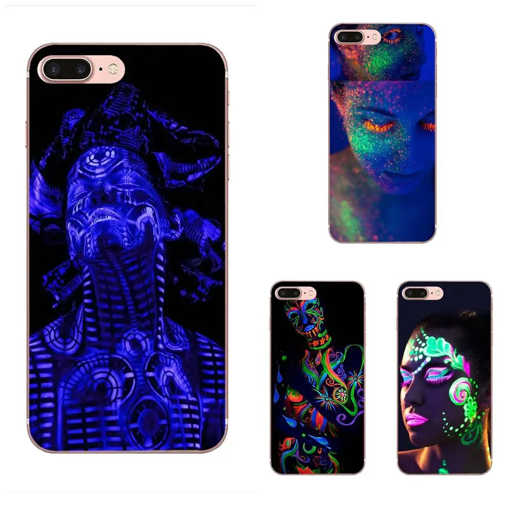 

Salvestro TPU Cover Case Glow In The Dark Body Paint For Samsung Galaxy A3 A5 A7 J1 J2 J3 J5 J7 2015 2016 2017