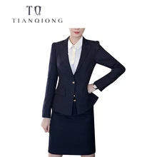 TIAN QIONG, Женское пальто, брюки, дизайн, 50% шерсть, на заказ, Женский офисный костюм, сценическая одежда, модная женская одежда, 2 предмета, костюмы