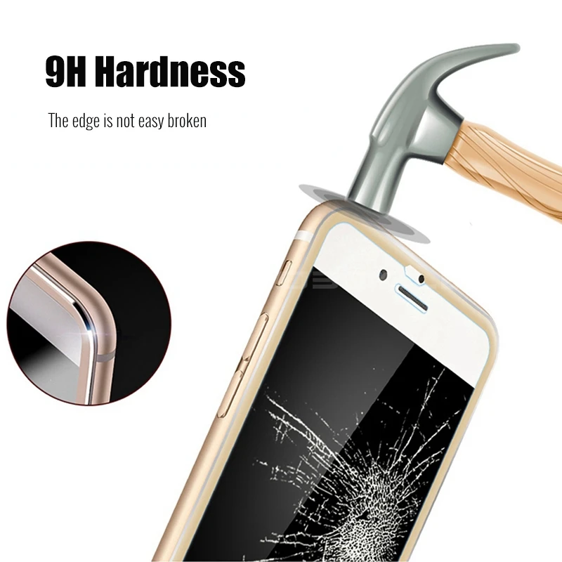 TOBOCLOO закаленное стекло для iPhone 6 6s 7 8 Plus защитная пленка премиум класса 3D полная