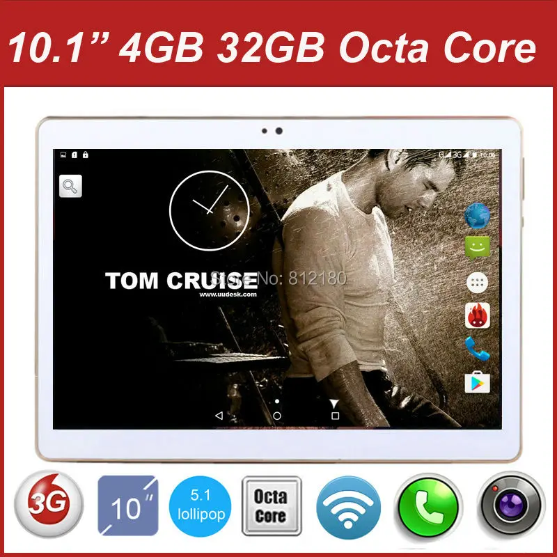 2016 Newest 10 inch Tablet PC Ocat Core 4GB RAM 32GB ROM Android 5.1 GPS 5.0MP 1280*800 IPS 3G Tablet PC 9.6 inch DHL Free +Gift