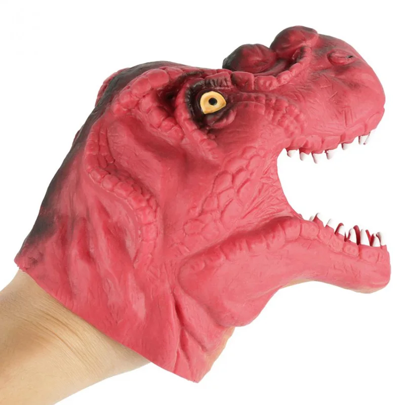 Умный аналоговый 3D Динозавр ручной кукольный мягкий резиновый динозавр юркского периода тираннозавр динозавр ручная кукольная Игрушка
