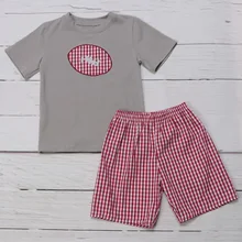 CONICE NINI/, дизайн, комплект одежды для маленьких мальчиков, летние шорты с вышивкой, наряды для малышей, 2 bk905-205