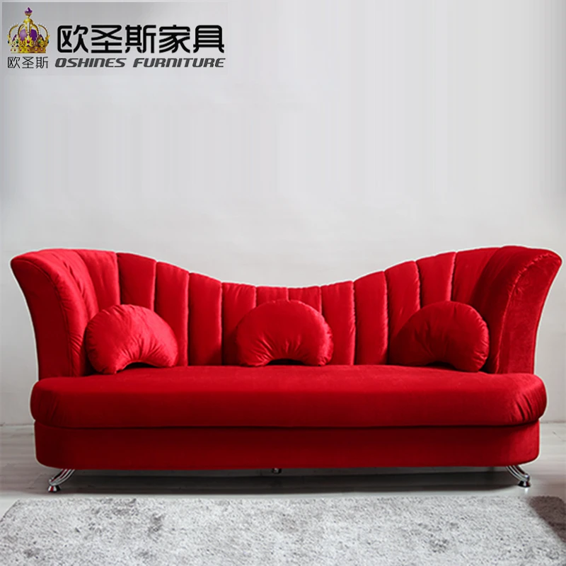classical vintage lip shape fabric chesterfield lounge european style chaise wedding chairs for bride and groom sofa chair 107