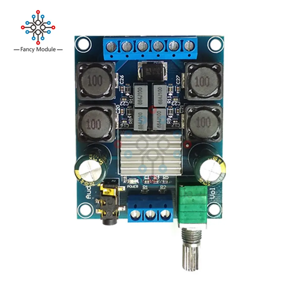 50Wx2 TPA3116 D2 двухканальный DC4.5 27V цифровой усилитель мощности|stereo amplifier board|stereo boardstereo
