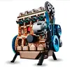 Full Metal Assembled Mini Four-cylinder Inline Gasoline Engine Model Building Kits for Researching Studying Toy Christmas Gift ► Photo 1/6