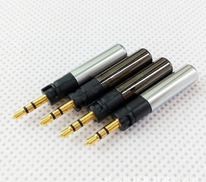 10pcs 2 5mm DIY custom Pin For MOMENTUM Earphone Headphone adapter free shipping