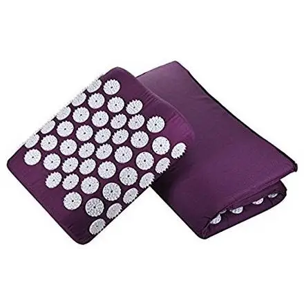 Acupressure Spike Yoga Pillow Mat Relieve Stress Pain Relief Acupuncture Cushion Neck Back Massager Foot Relax Massage Acupressure Spike Yoga Pillow Mat Relieve Stress Pain Relief Acupuncture Cushion Neck Back Massager Foot Relax Massage