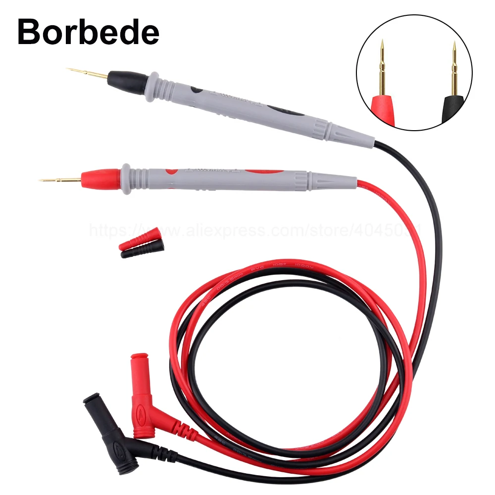 

Multimeter Test Leads Banana Plug 1000V 20A Digital Multimeter Probes Electrical Test Probe Multimeter Pen