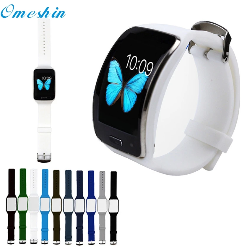 

OMESHIN For Samsung Galaxy Gear S R75 replacement Watch Wrist Strap Wristband June18