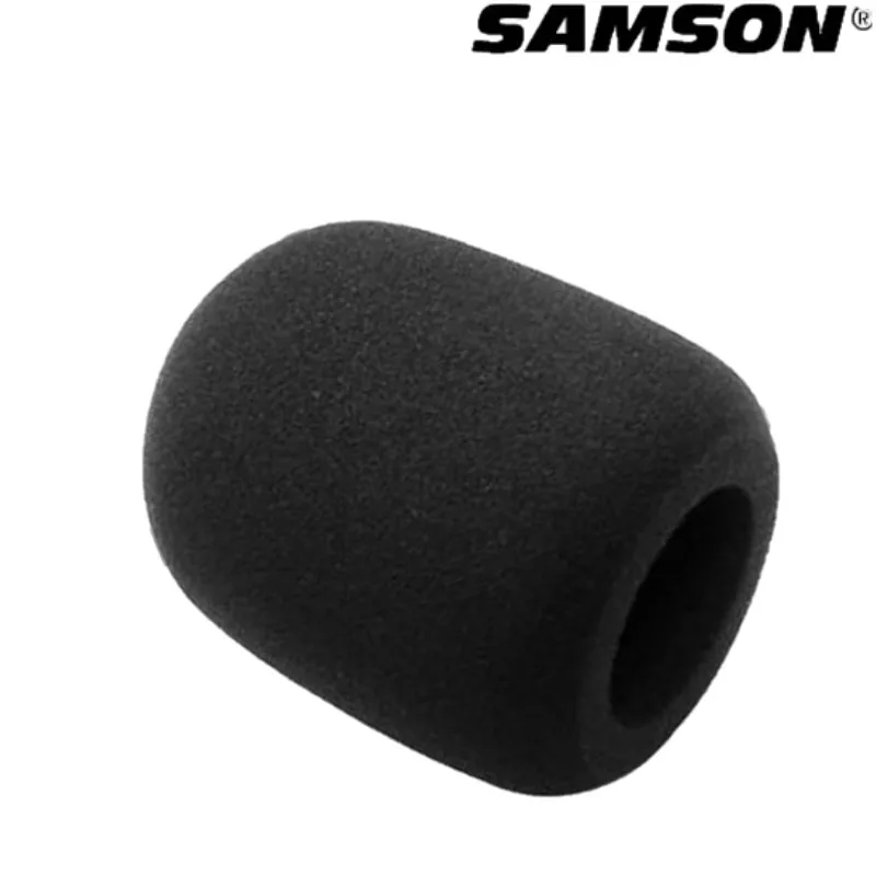Samson WS03 Microphone Windscreen Large durable foam wind sponge Perfect for Samson C01 C03 CL7 condenser microphones