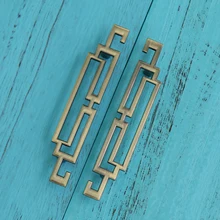 8 piezas Vintage de bronce de aleación de Zinc manija de gabinete de tocador rústico tiradores de armario manijas de puerta con tornillos CC. 96mm