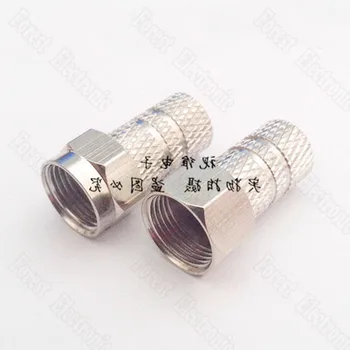 

Selg-tight F Head Connector Inch Satellite Digital Set - top Box Connector 75-5 Thickening