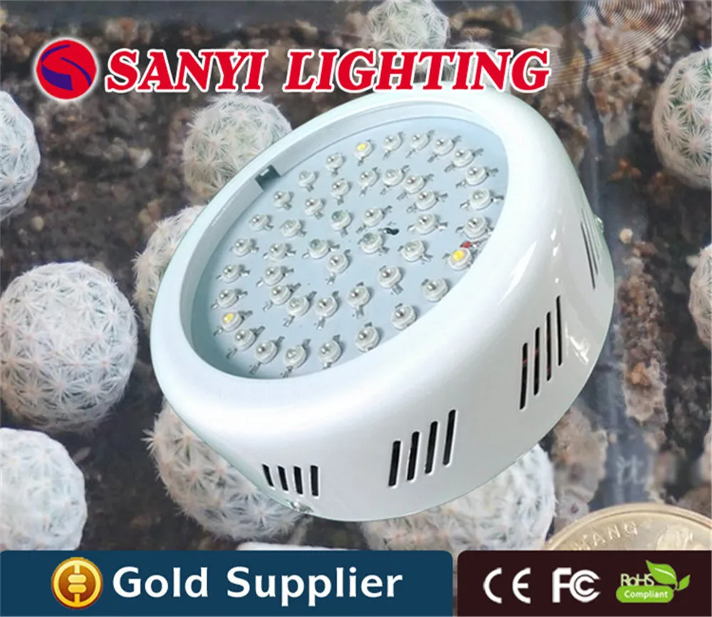 

Agricultural led grow lights 45w ufo led grow lamp 10bands for indoor hydroponics free shipping