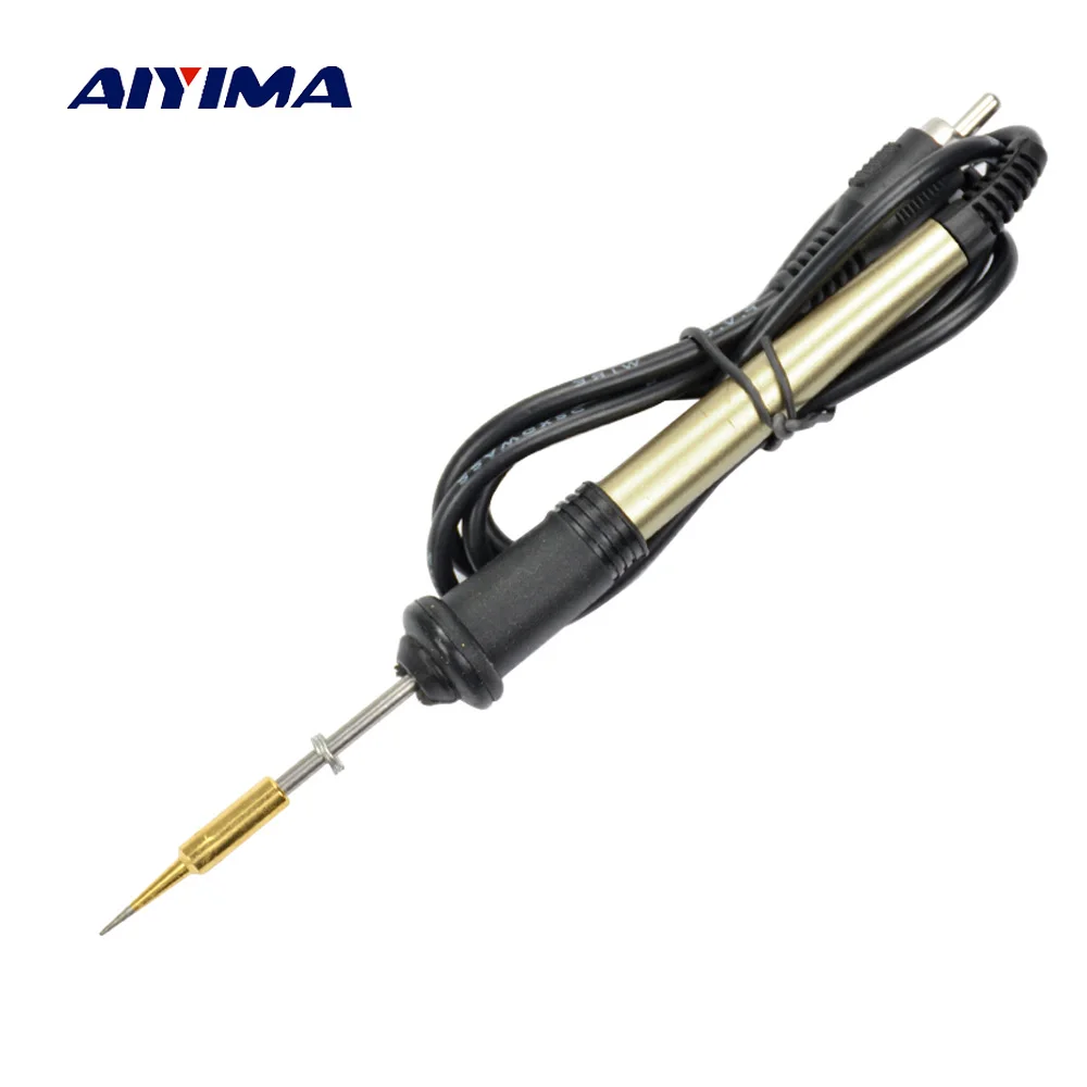 

AIYIMA SMD SMT DIP IC Solder iron AC DC 12V Mini Soldering Station handle tip DKT-936I