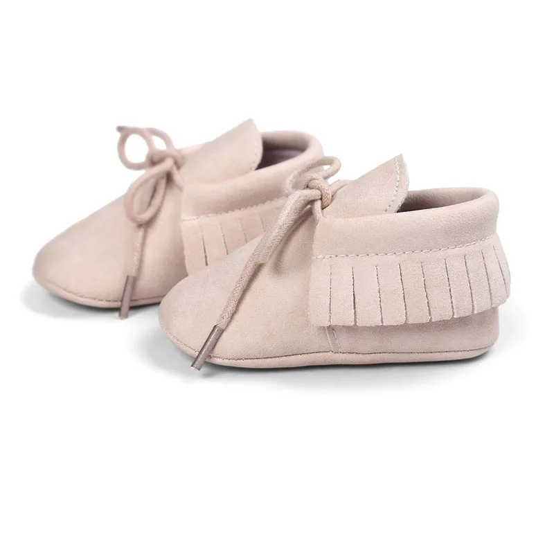 2020 Autumn/Spring Baby Shoes Newborn Boys Girls PU Leather Moccasins Sequin First Walkers Baby Shoes 0-18M